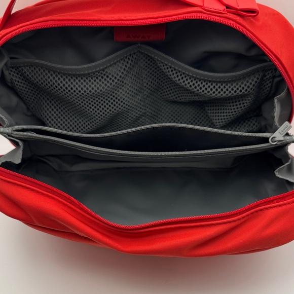 NWT Away Large Toiletry Bag in Cherry Red - Picture 6 of 7